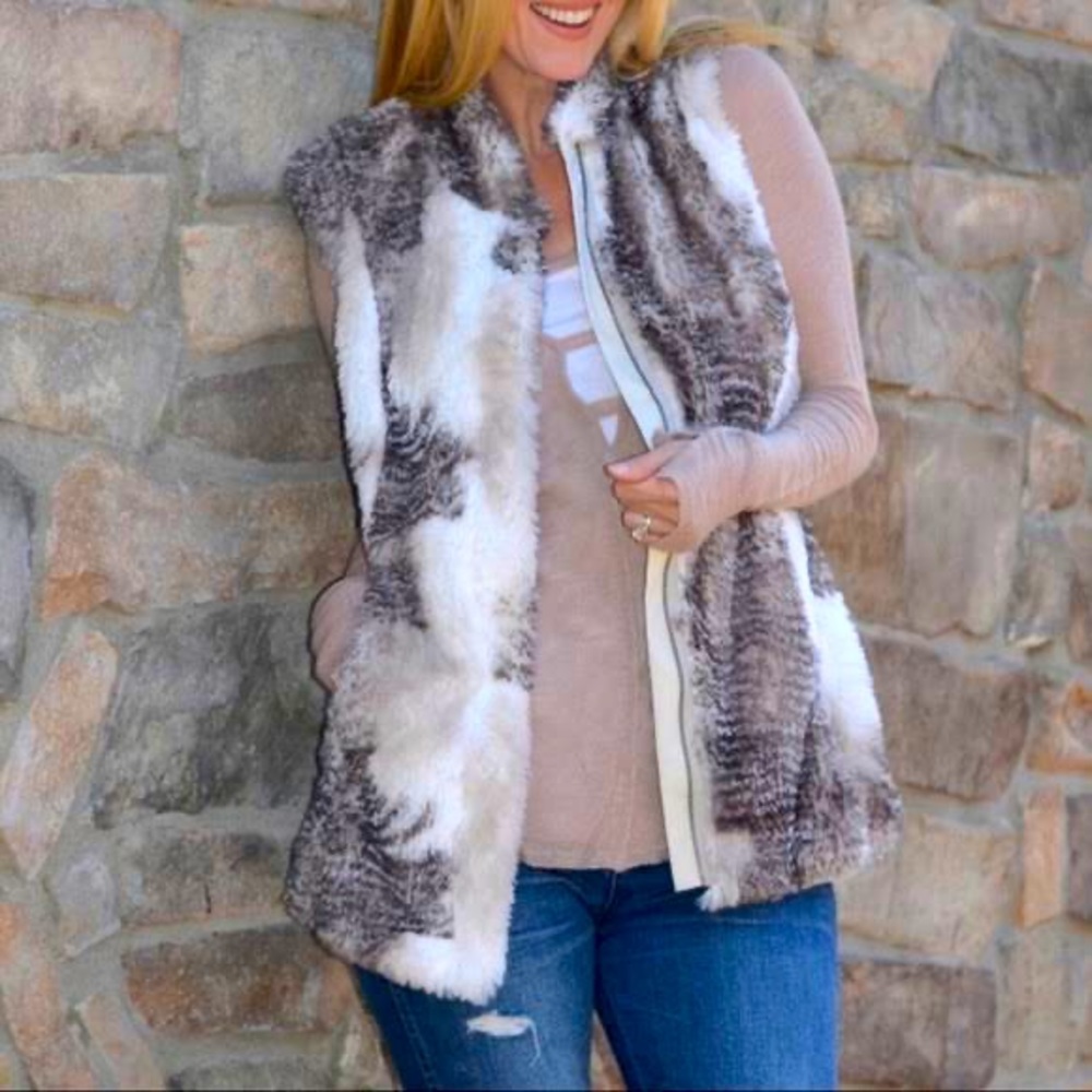 CABI Aspen Faux Fur Vest